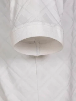 Wam Denim Vista Zipper White Polo| Polo'S