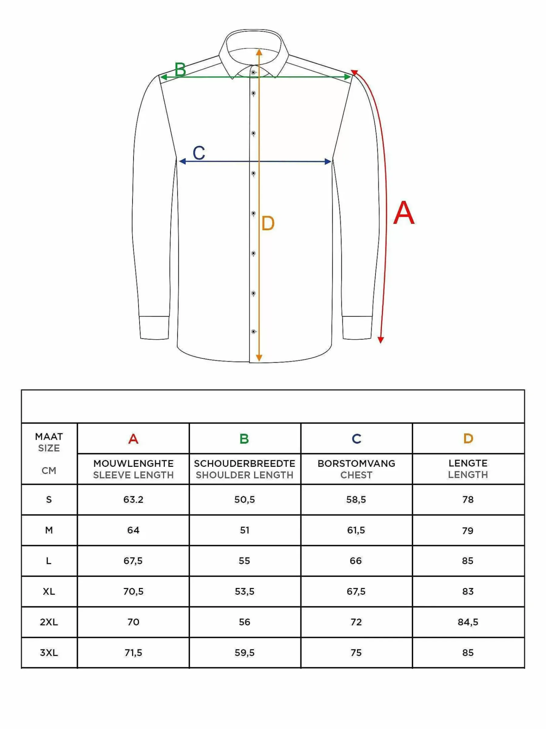 Wam Denim Overhemd Lange Mouwen<Waylon Regular Fit White Overhemd