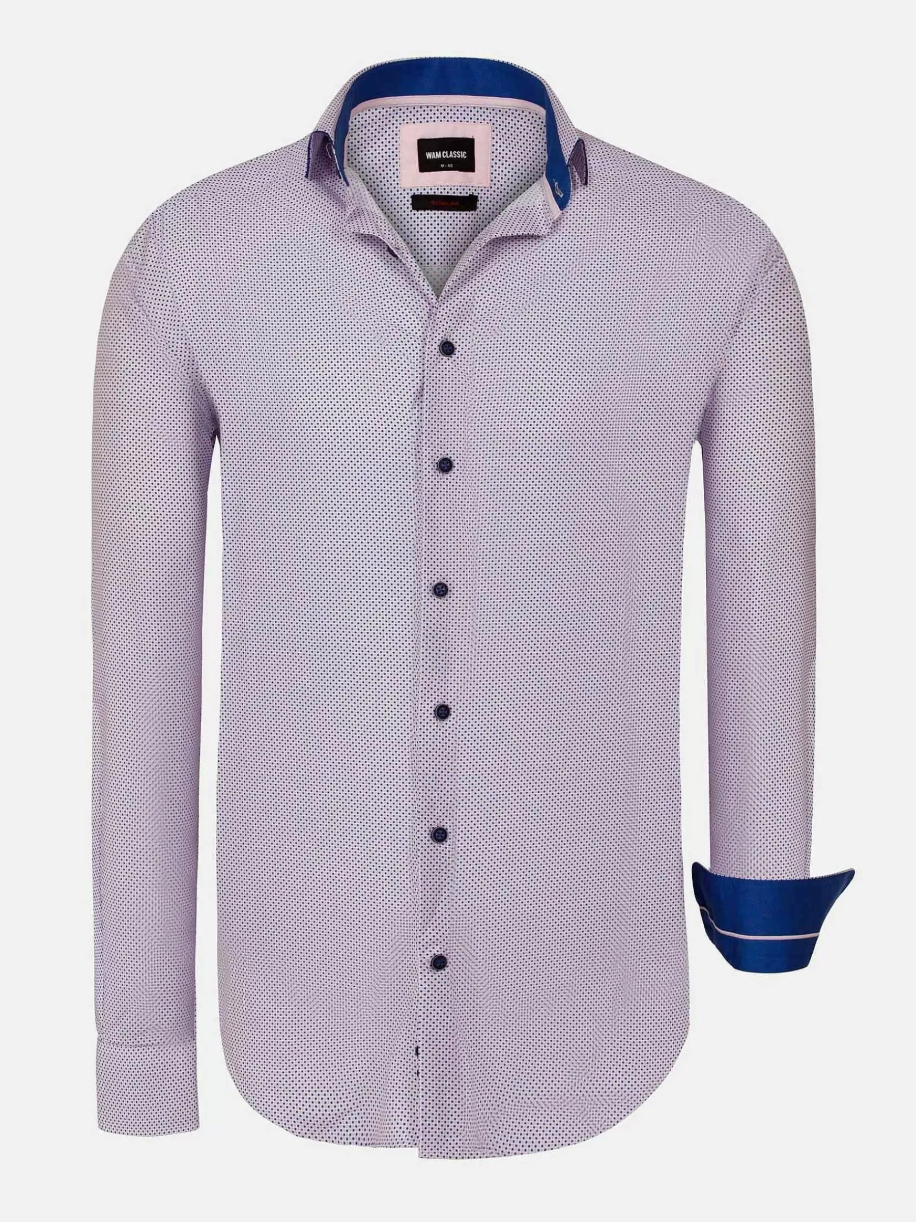 Wam Denim Overhemd Lange Mouwen<Waylon Regular Fit White Overhemd