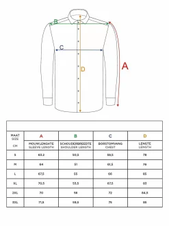 Wam Denim Waylon Regular Fit White Overhemd| Overhemd Lange Mouwen