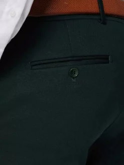 Wam Denim Wayne Glen Check Slim Fit Green Suit Pantalon| Pantalons