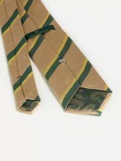 Wam Denim William Powell Beige Stropdas| Stropdassen