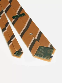 Wam Denim William Powell Black Orange Stropdas| Stropdassen