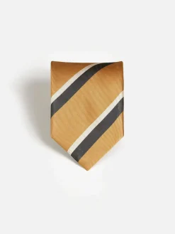 Wam Denim William Powell Black Orange Stropdas| Stropdassen