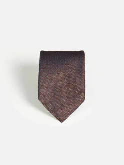 Wam Denim Stropdassen<William Powell Dark Red Stropdas