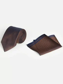 Wam Denim Stropdassen<William Powell Dark Red Stropdas