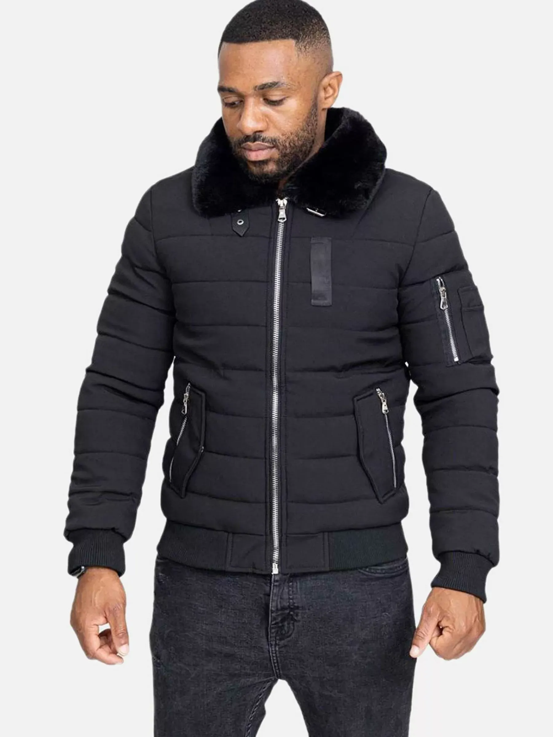 Wam Denim Winterjassen<Winter Jassen 21006-7 Black