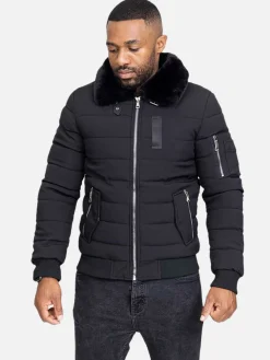 Wam Denim Winter Jassen 21006-7 Black| Winterjassen