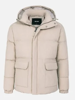 Wam Denim Winter Jassen 71274 Canton Beige| Winterjassen