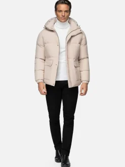 Wam Denim Winter Jassen 71274 Canton Beige| Winterjassen