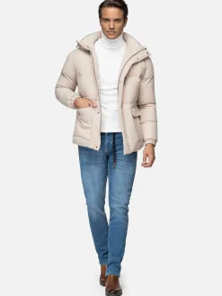 Wam Denim Winter Jassen 71274 Canton Beige| Winterjassen