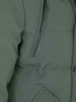 Wam Denim Winter Jassen 71266 Willow Beach Khaki| Winterjassen