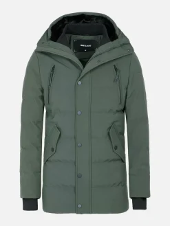 Wam Denim Winter Jassen 71266 Willow Beach Khaki| Winterjassen