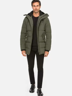 Wam Denim Winter Jassen 71266 Willow Beach Khaki| Winterjassen