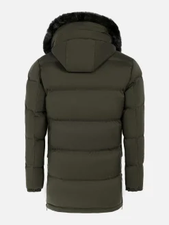 Wam Denim Winterjassen 71273 Jilliam Khaki| Winterjassen