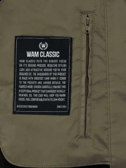 Wam Denim Zomer Jassen 71284 Vitus Dark Beige| Zomerjassen